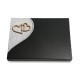 86 Grabtafel Folio/Indisch Black (Bronze Herzen)